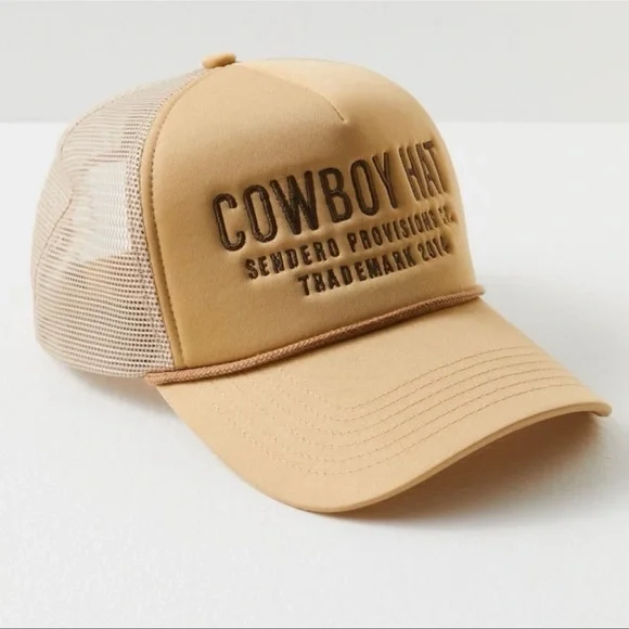 NWT Free People Sendero Provisions Co. Cowboy Hat - Picture 2 of 8